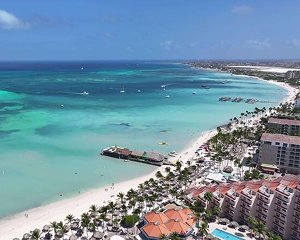 Real estate property near Palm Beach Aruba